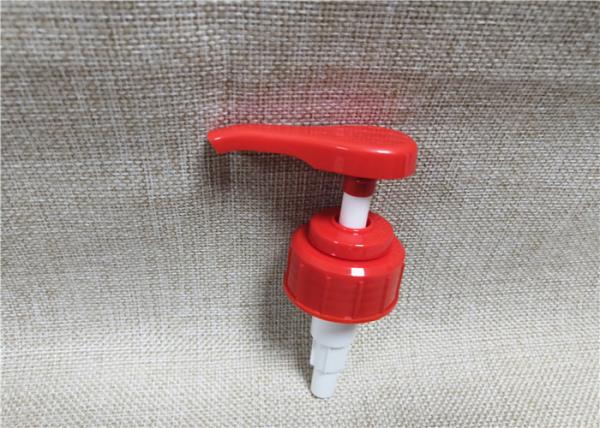 Buy cheap Red Liquid Dispenser Pump , Screw On Type Pump Dispenser Top 28 / 410 from wholesalers