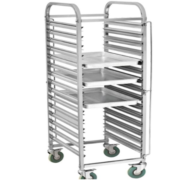 Buy cheap RK Bakeware China Custom Stainless Steel Restaurant Food Catering Service Transport Trolley/Tea Cart for Kitchen from wholesalers