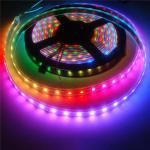 Individually Addressable 5050 Rgb Led Strip Lights Light Diffusing Tape 5m