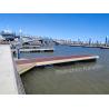 Buy cheap Aluminum Alloy Marine Floating Dock Yacht Marina Berth Pontoons from wholesalers