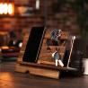 Buy cheap Wooden Phone Docking Station Bedside Nightstand Organizer for Phone Wallet Watch Glasses from wholesalers