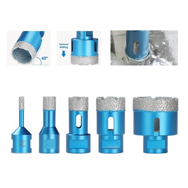Buy cheap 15mm 30mm Sintered Diamond Drill Bit Ceramic Pots Marble 30x15x60xM14 from wholesalers