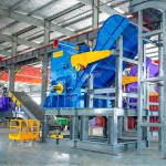Aluminum Crushing Production Line Car Body Recycling Crusher Machine
