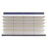 Buy cheap Single Double Display shelves Grocery Price Cheap Supermarket Display Racks Light Duty Gondola shelving from wholesalers