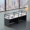 Buy cheap Supermarket Office Desk Staff Tables and Chairs Combination with Sturdy Construction from wholesalers