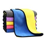 Buy cheap Plain 30x40cm Square Car Detailing Microfiber Cloths from wholesalers