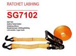 Polyester Webbing Slings Durability 7000 Lbs Breaking Strength 1 Ton Load