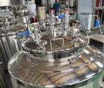 Mirror Polishing Softgel Medicine Storage Tanks 50-600L Cylindrical Shape