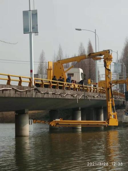 Buy cheap 22M Bucket Type Bridge Inspection Vehicle For Big Cable Bridges from wholesalers