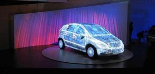Quality Display Sticky Screen Rear Projection Film , Thick Clear Holographic Adhesive Film for sale