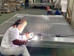 Aluminum bar and plate heavy duty oil cooler for high pressure application