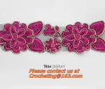 Lace Collar Applique Neckline Lace Crochet Flower Motif Patchwork Sewing Access