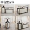 Buy cheap Custom Made Fashion Black White Jewelry Counters Beauty Design Style Durable Sophisticated Enclosed Storage Area from wholesalers