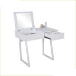 Bedroom Two Felt Lining Drawers 3mm Mirror Wooden Dressing Table