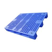 Buy cheap 1400*1100 Injected HDPE Strong Plastic Pallets 1500kg Three Runners product