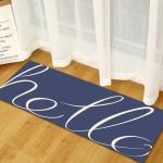 Modern Personalized Kitchen Floor Mats Long Strip Kitchen Carpet Runner
