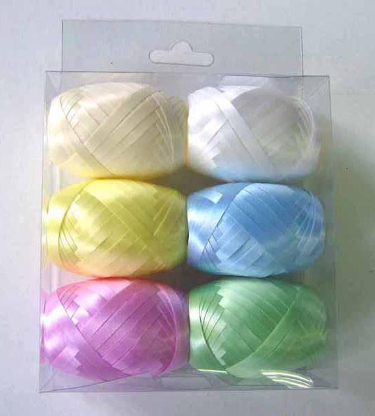 Buy cheap OEM Solid plain balloon Curling Ribbon Egg , Flower Star Pattern polypropylene ribbon from wholesalers
