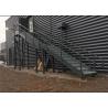Buy cheap Outdoor Cast Iron Straight Flight Staircase from wholesalers
