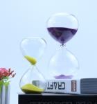 15 30 60 Minutes Glass Hourglass Sand Timer Size Customized
