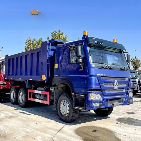Buy cheap 6x4 371hp 10 Wheeler Sinotruk Dump Truck , Second Hand Howo Dumper Truck from wholesalers