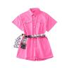 Buy cheap Children'S Outfit Sets Girls Overalls High Waisted Casual Children'S Clothing Trend from wholesalers