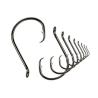 Buy cheap High Carbon Steel Sea Fishing Hooks / Circle Fishing Hooks Black Color from wholesalers