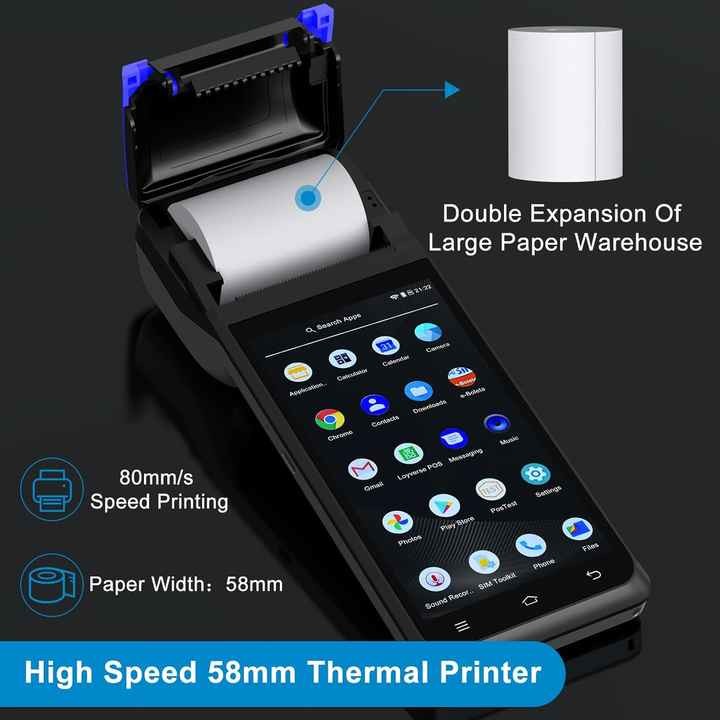 58mm Thermal Printer POS Card Machine For Restaurants And Retail Stores