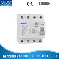 Buy cheap IP 20 Protection Gray RCCB Circuit Breaker 4P Rdl7-100 Anti Interference product