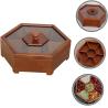 Buy cheap Customized Box Divided Multi-Function Wedding Dried Fruit Nuts Crackers Food Cookies Snack Hexagon from wholesalers