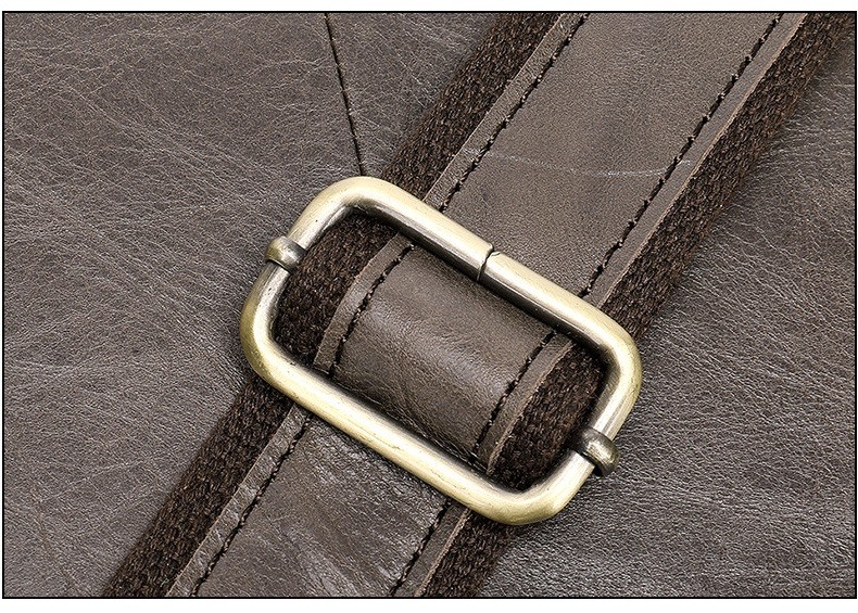 Leather Laptop Briefcase For Men Or Women Office School Bag BRB04