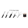 Buy cheap PVC or LSZH Jacket Messenger Wire Ftth Drop Cable Fiber Optic from wholesalers