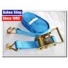 Buy cheap Retractable Flatbed Ratchet Straps , 27ft Length Pull Down Ratchet Straps from wholesalers