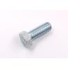 Buy cheap Galvanized Full-Threaded Grade 4.8 Steel Hex Head Screw DIN933 from wholesalers