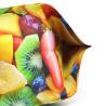 Buy cheap High Barrier zipper lock stand up 3 Sides Seal Heat Seal Pouches bottom gusset dry Fruits Plastic food Packing Bag from wholesalers