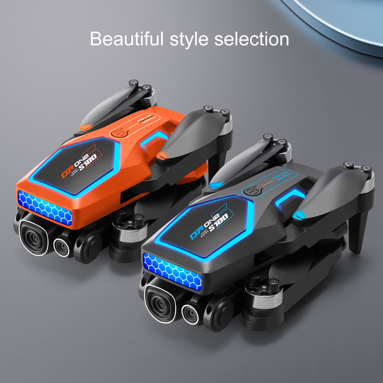 S180 Rc Brushless Drone Hd Electrical Adjustment Aerial Photography Wifi Optical Flow 4 Axis Aircraft Obstacle Avoidance for Beginner
