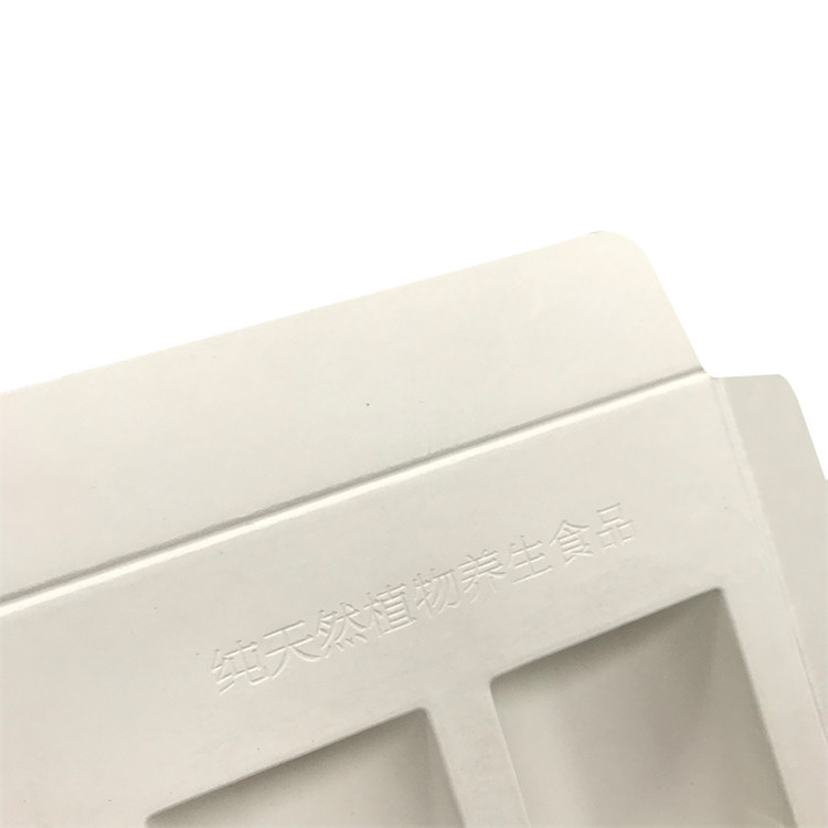 Bottle Packaging Wet Press Tray Sugarcane Pulp Recycled Material