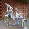 Buy cheap Mirror Polished Stainless Steel Cartoon Figure Decorative Sculpture 2 from wholesalers