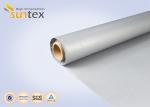 Green High Temp Fiberglass Fire Curtain Fabric Cloth For Building Fire Control