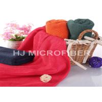 Buy cheap Red Washable Microfiber Body Towels / Absorbent Bath Towels 70 x 140cm product