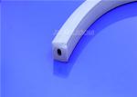 Heat / Fuel Resistant Silicone Sponge Rubber Strips High Pressure Flexible