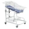 Buy cheap Adjustable One Crank Hospital Baby Cot Powder Coated Steel from wholesalers