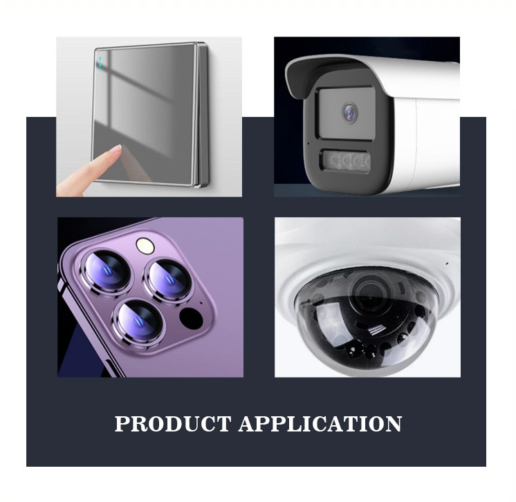 European Concave Camera Lens Sealed And Waterproof Thermal Insulation