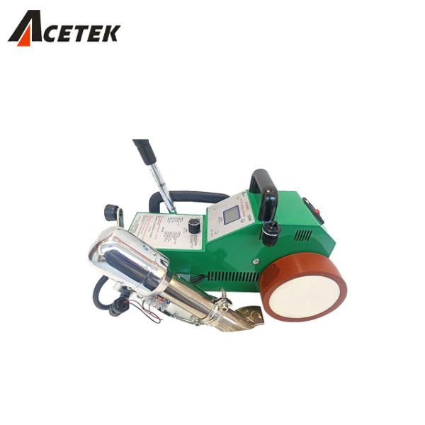 Buy cheap 1800W 0.8m / Min PVC Hot Air Plastic Welding Machine For Flex Banner Seam from wholesalers