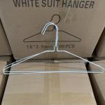 Corrosion Resistance Slim Coat Hangers , Winter Wear Fabric Coat Hangers
