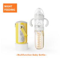 Buy cheap Glass Formula Mixing Baby Bottle 240ml Customized With Silicone Dispenser product