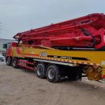 180m 178 Hydraulic Concrete Pump Truck 56m Concrete Boom Pump for High