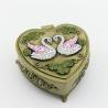 Buy cheap Heart Shaped Jewelry Storage Box Jewelry Box with Mirror from wholesalers