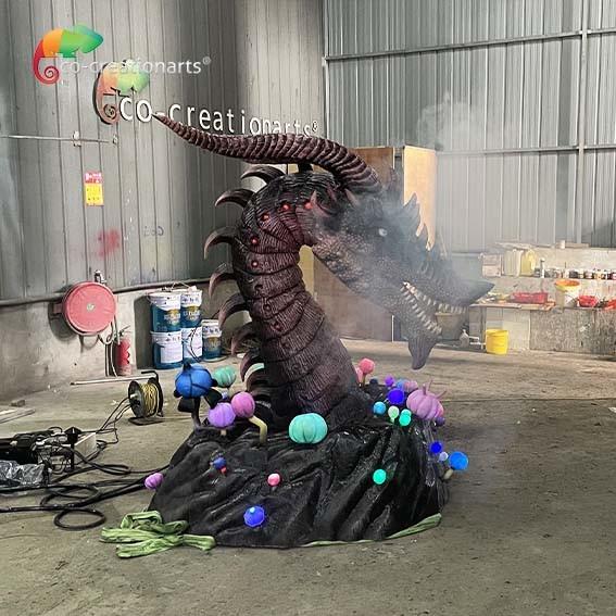 Buy cheap Western Fiery Animatronic Dragons sun proof from wholesalers