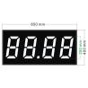 Buy cheap Waterproof Gas Station 7 Segment Display Board Outdoor Led Message Board Signs from wholesalers