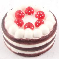 Buy cheap PU Foam Squishy Toys Simulate Strawberry Cake Slow Rising Squishy Toys product